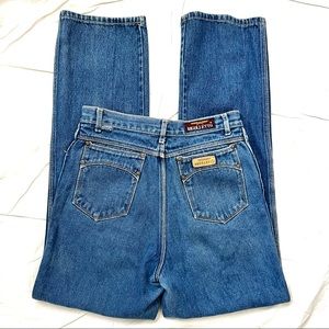 Vintage Rigoletto Hi-Rise Straight Leg Jeans